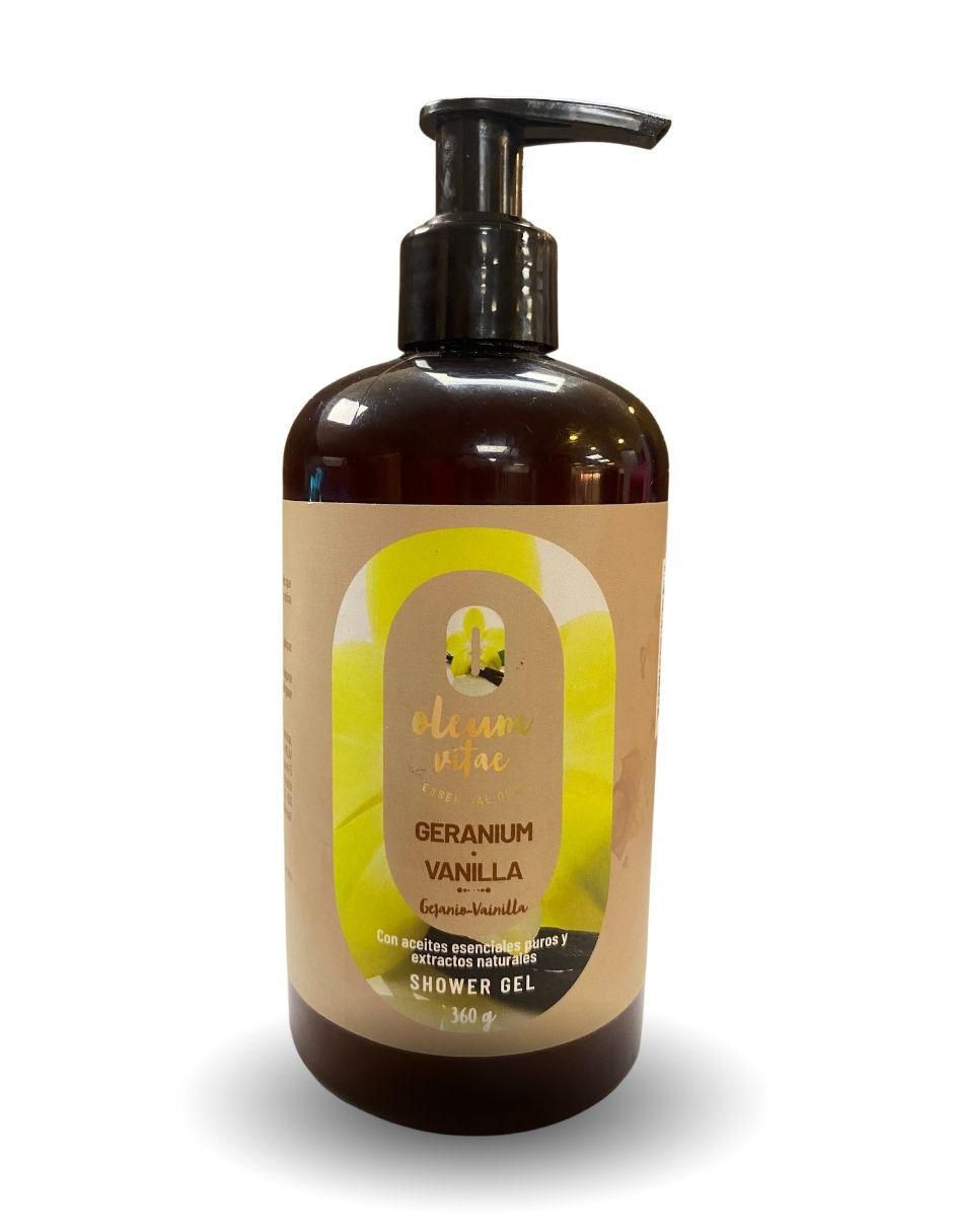 Gel corporal Hidratante Aceite Esencial de Geranio Vainilla Gel corporal Hidratante Aceite Esencial de Geranio Vainilla