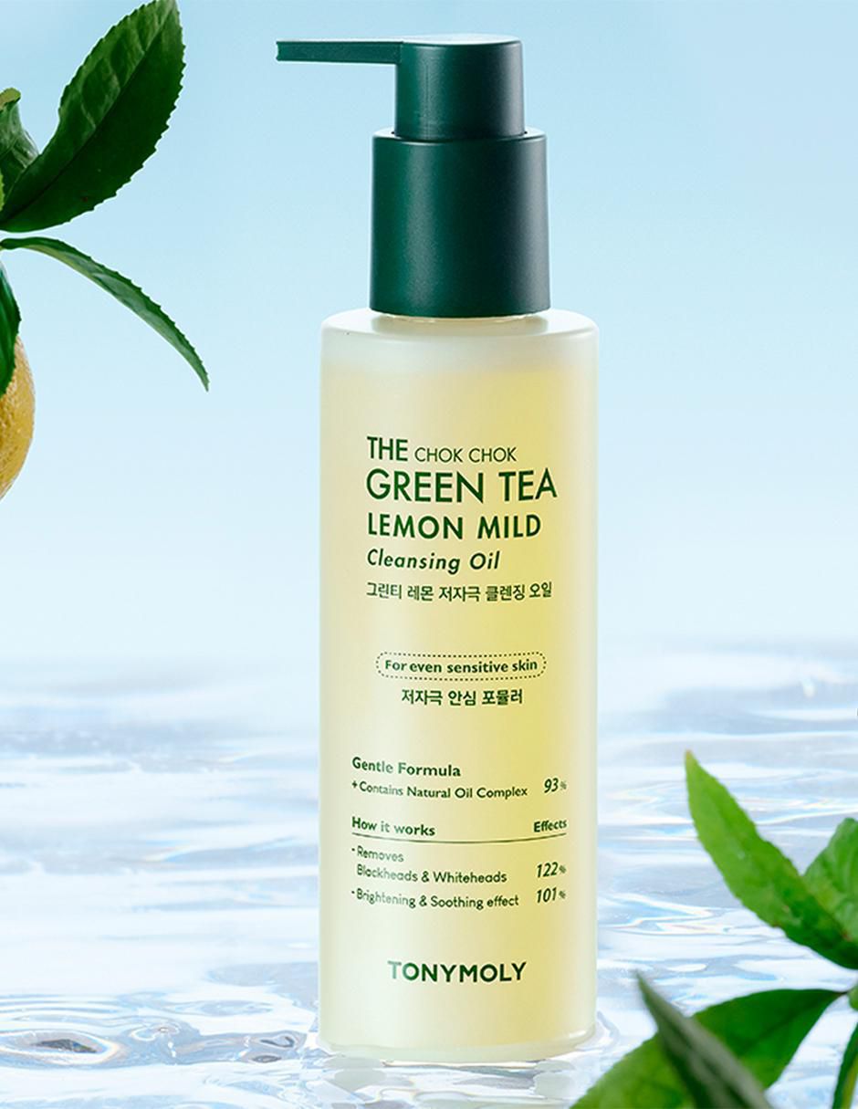 Limpiador facial Té Verde Limón - The Chok Chok para desmaquillar 2