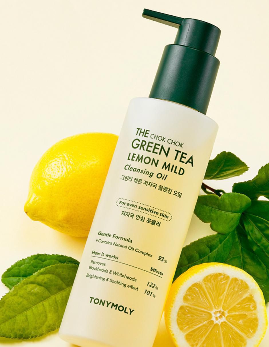 Limpiador facial Té Verde Limón - The Chok Chok para desmaquillar 3