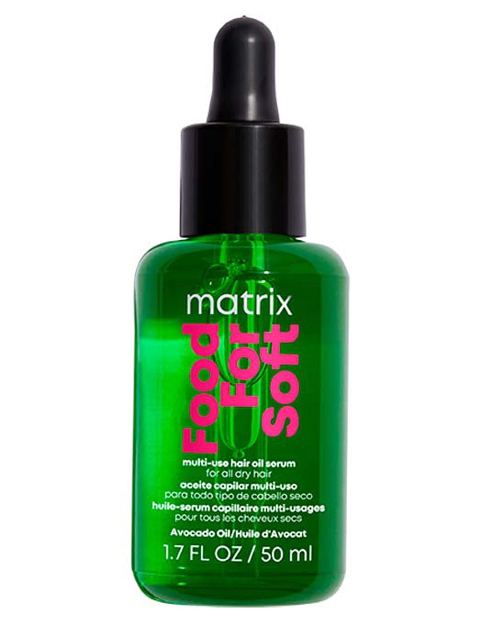 Aceite para cabello seco multi-beneficios hidrata, protege y añade brillo Food for Soft 50 ml