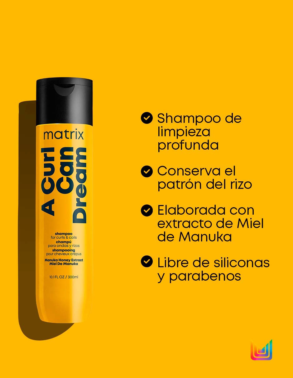 Shampoo para cabello rizado 300 ml 3