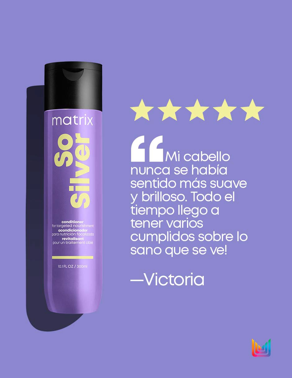 Acondicionador para cabello So Silver 300 ml 5