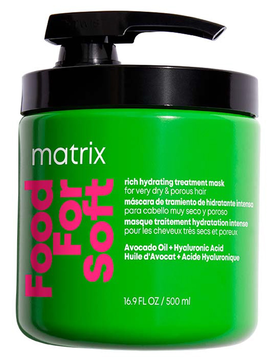 Mascarilla para hidratar y suavizar el cabello seco para hidratar Food For Soft