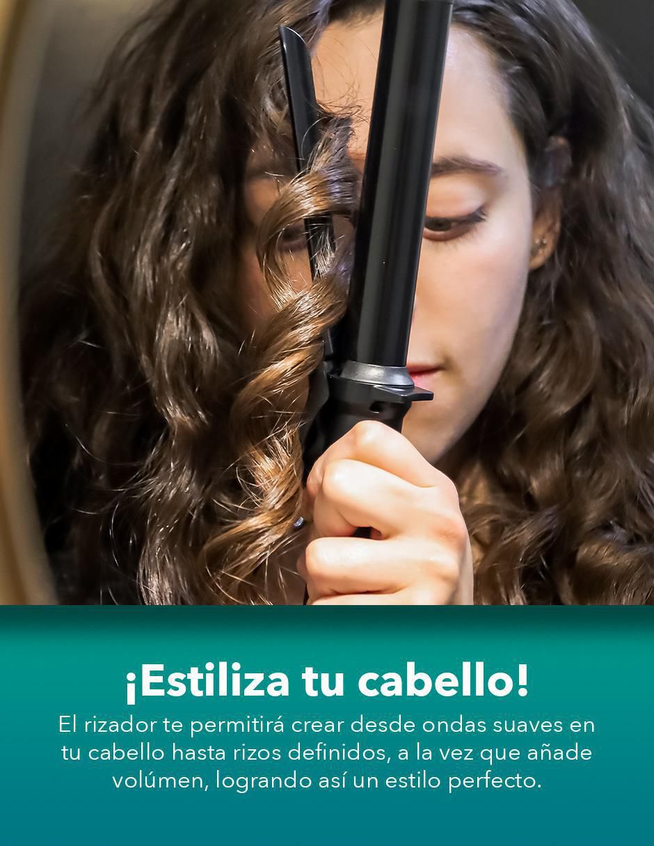 Rizadora 25 mm de cerámica - turmalina 7