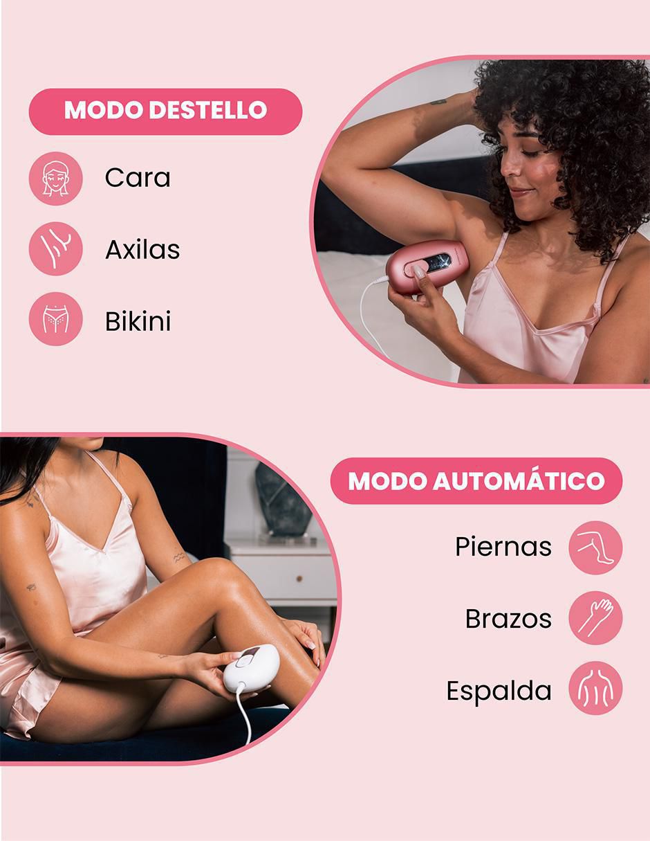 Depiladora ipl "para" rostro y cuerpo shinnyskin depiladora shinnyskin ipl pro