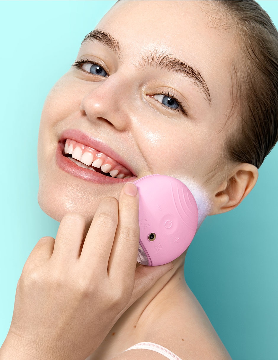 CEPILLO FACIAL LUNA,ROSA CLARO,SIN TAMAÑ