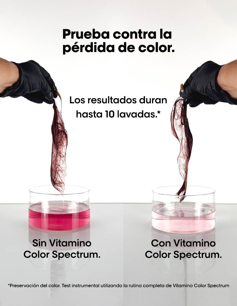 Shampoo protector de color para cabello Vitamino Color Spectrum 300 ml 4