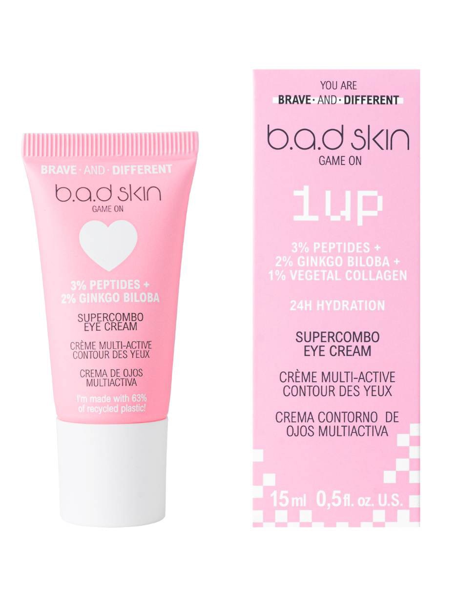 Crema para contorno de ojos recomendada para prevenir signos de la edad de día y noche Game on para piel normal y sensible 2