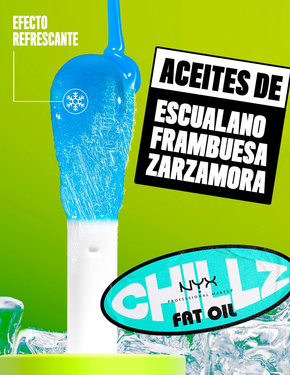 Brillo labios Fat Oil Chillz brillante 8