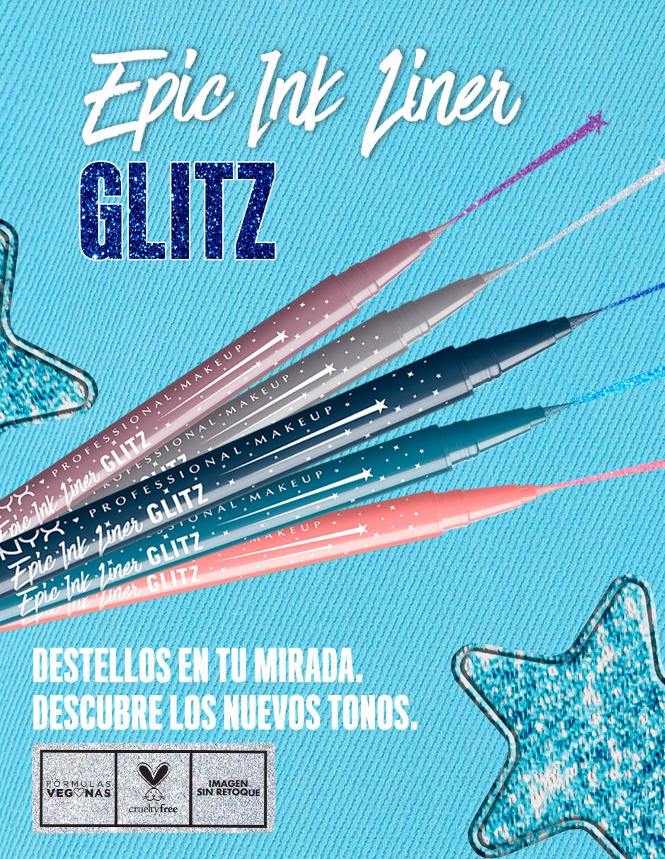 Delineador para ojos glitter p Epic Ink Liner 7