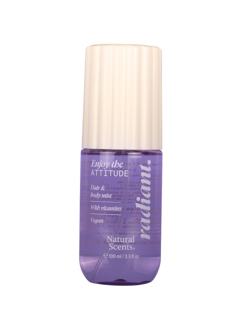 Hair y body mist Natural Scents Attitude para mujer