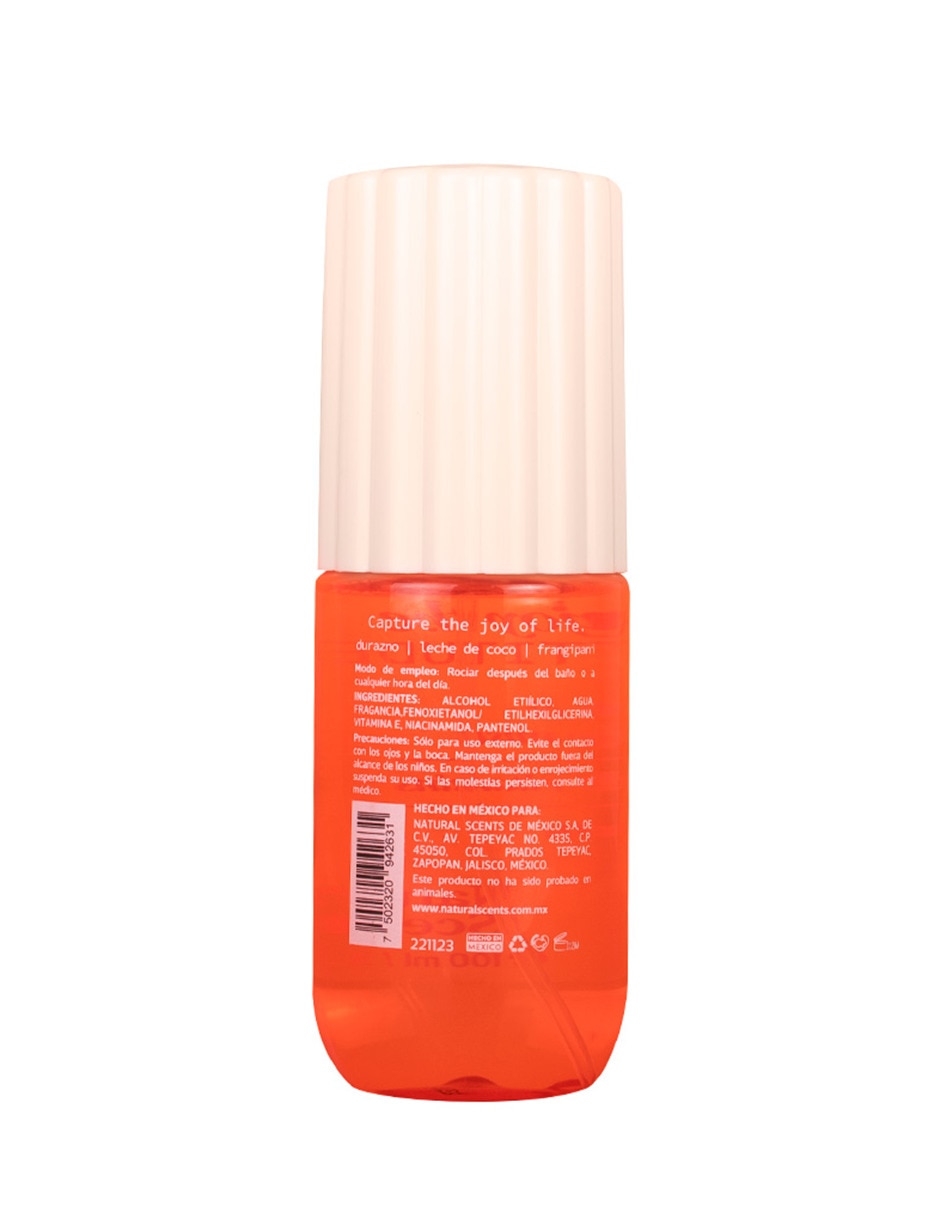 Hair y body mist Natural Scents Attitude para mujer 2
