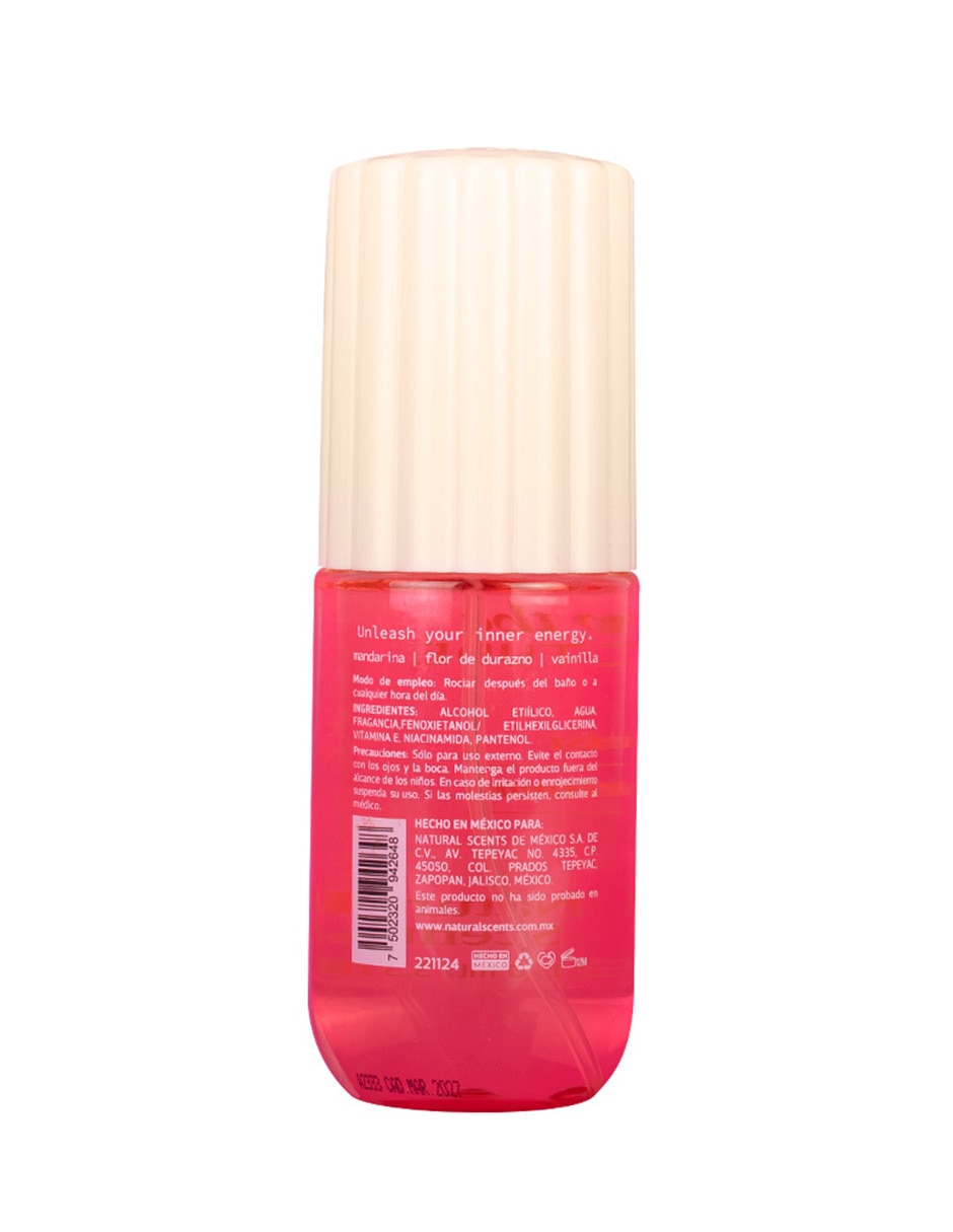 Hair y body mist Natural Scents Attitude para mujer 2