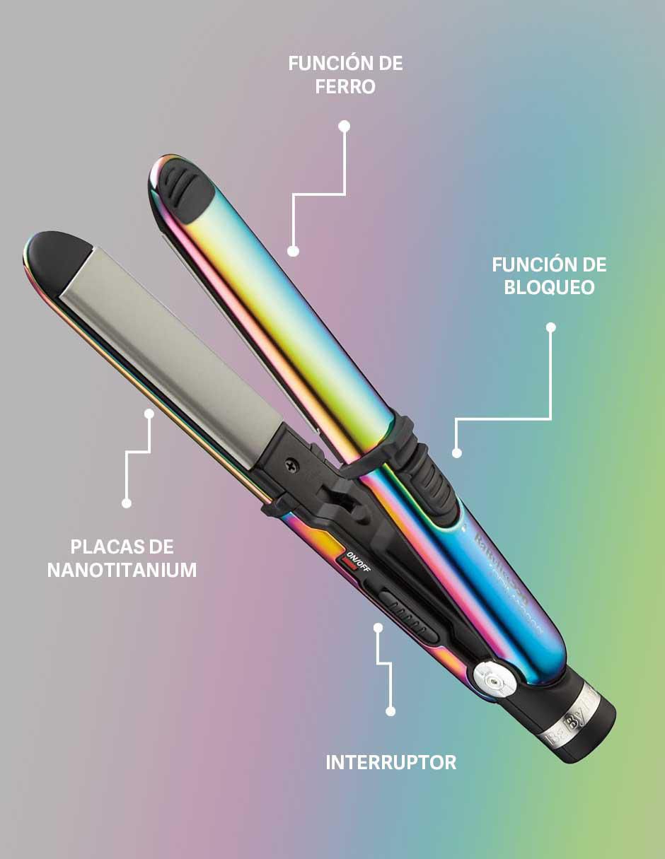 Set alaciadora BNTPPRB75 placas de nano titanium 7