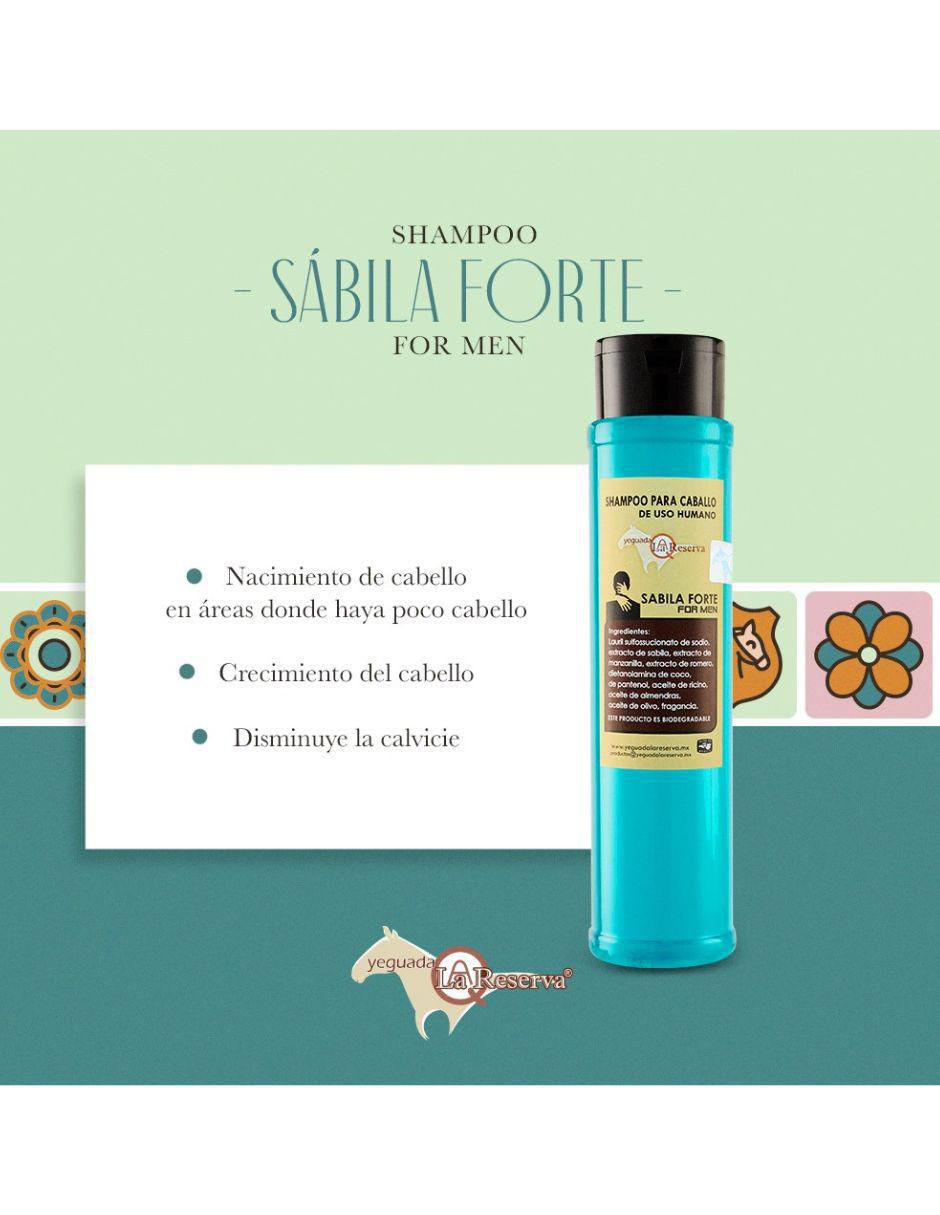 Shampoo anticaída para cabello Sábila Forte 700 ml 6