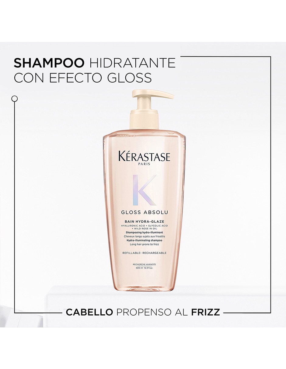 Shampoo para cabello seco Bain Hydra-Glaze Gloss Absolu 500 ml 2