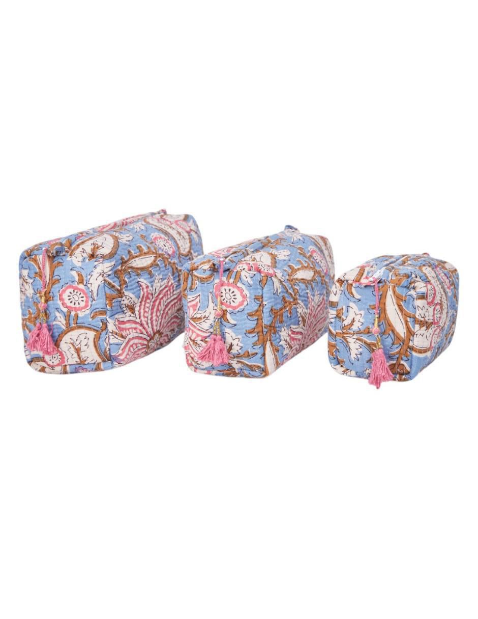 Set cosmetriquera 3 piezas para mujer
