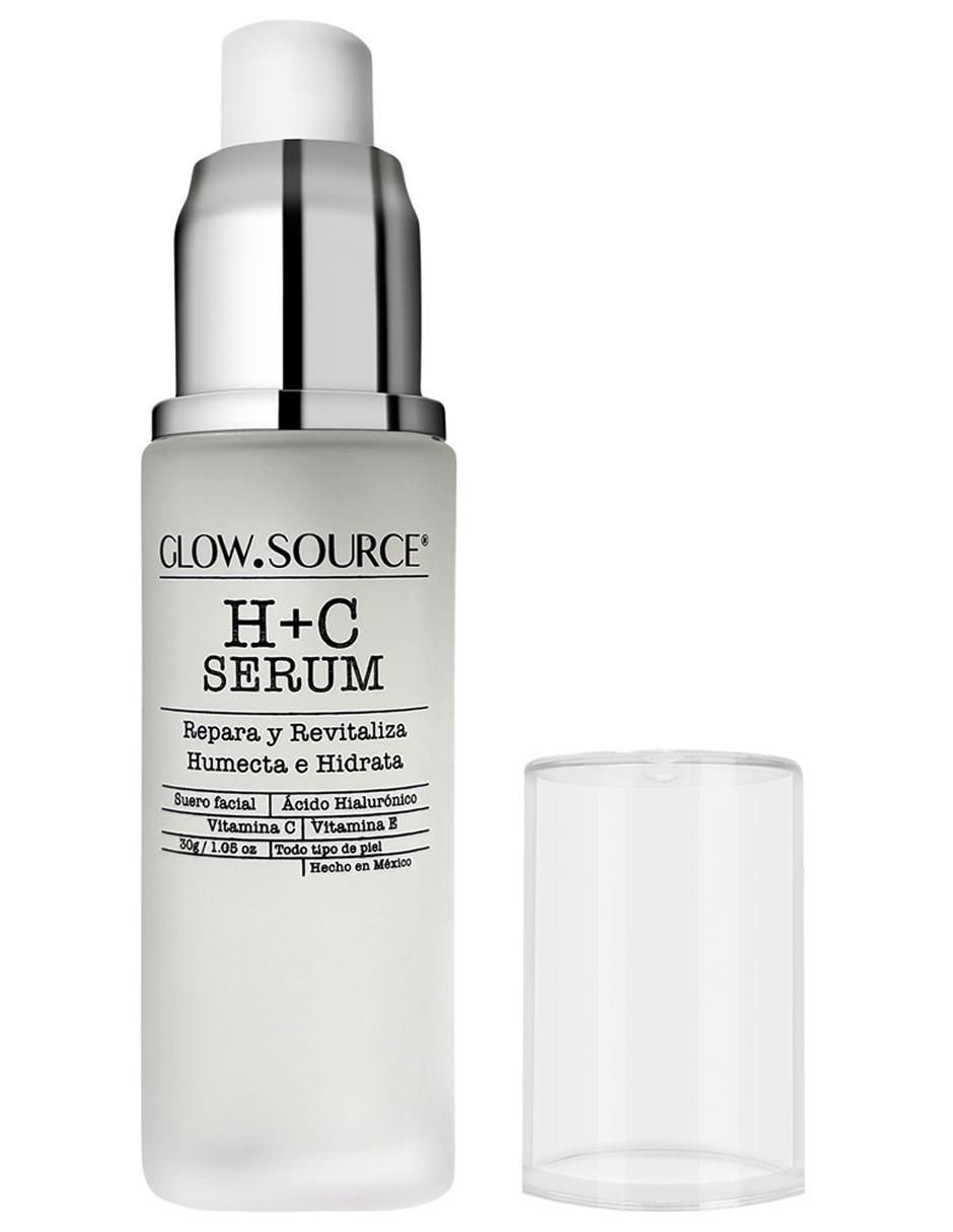 Sérum facial Glow.Source H+C Suero Facial que repara e hidrata 30g Pump Vitamina C+E de piel normal y mixta