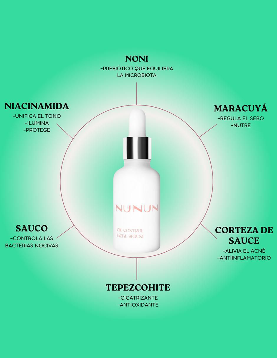 Sérum antiacné facial Oil Control de piel mixta y grasa 9