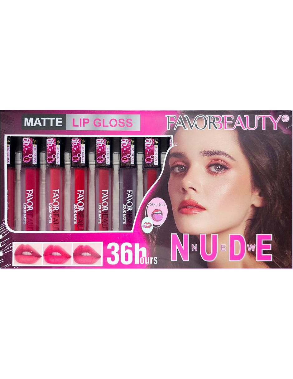 Set de labial mate 3