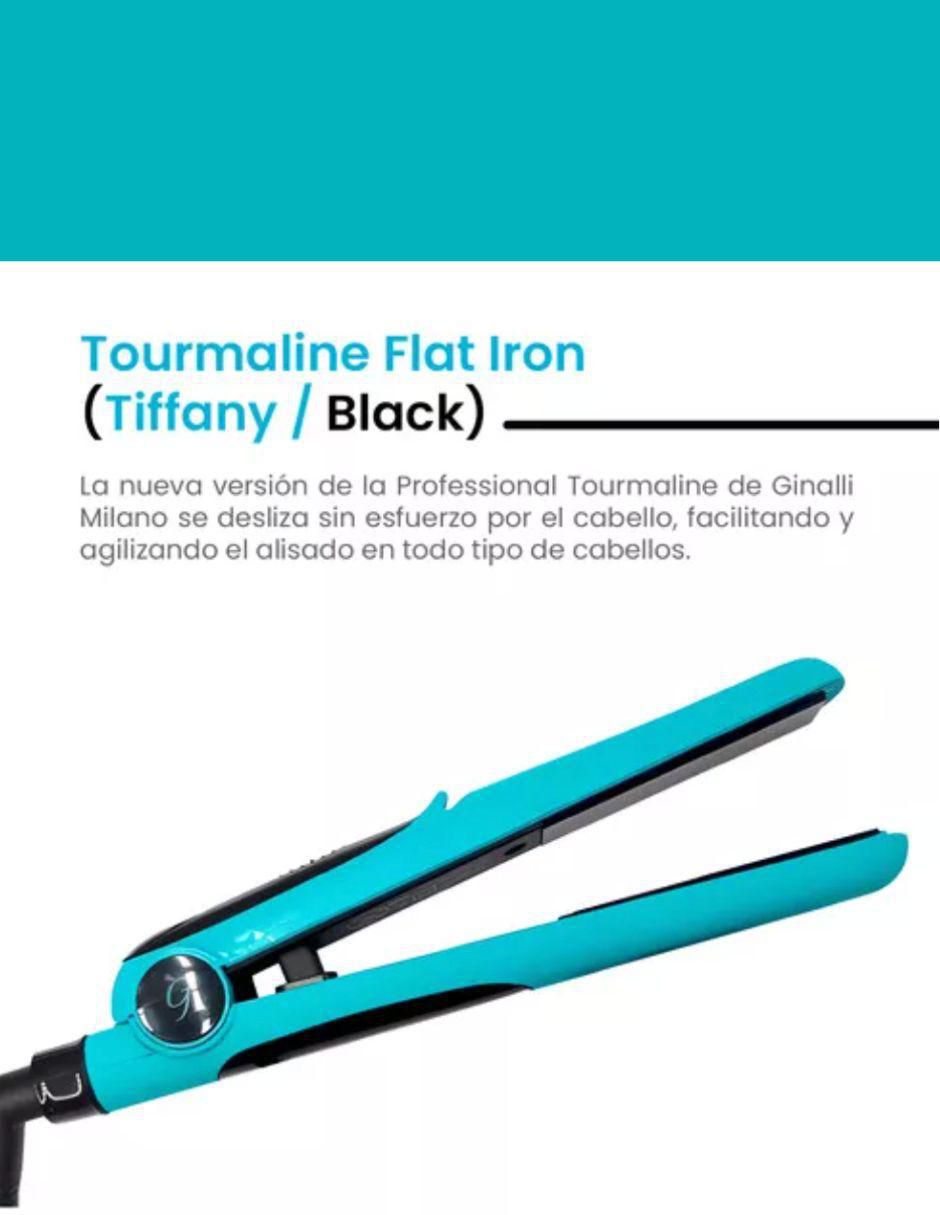 Mini alaciadora Mini Tourmaline flat iron placas de cerámica - turmalina 4