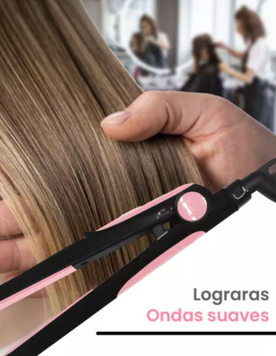 Alaciadora ginalli milano tourmaline mini tourmaline flat iron "placas de" cerámica - turmalina