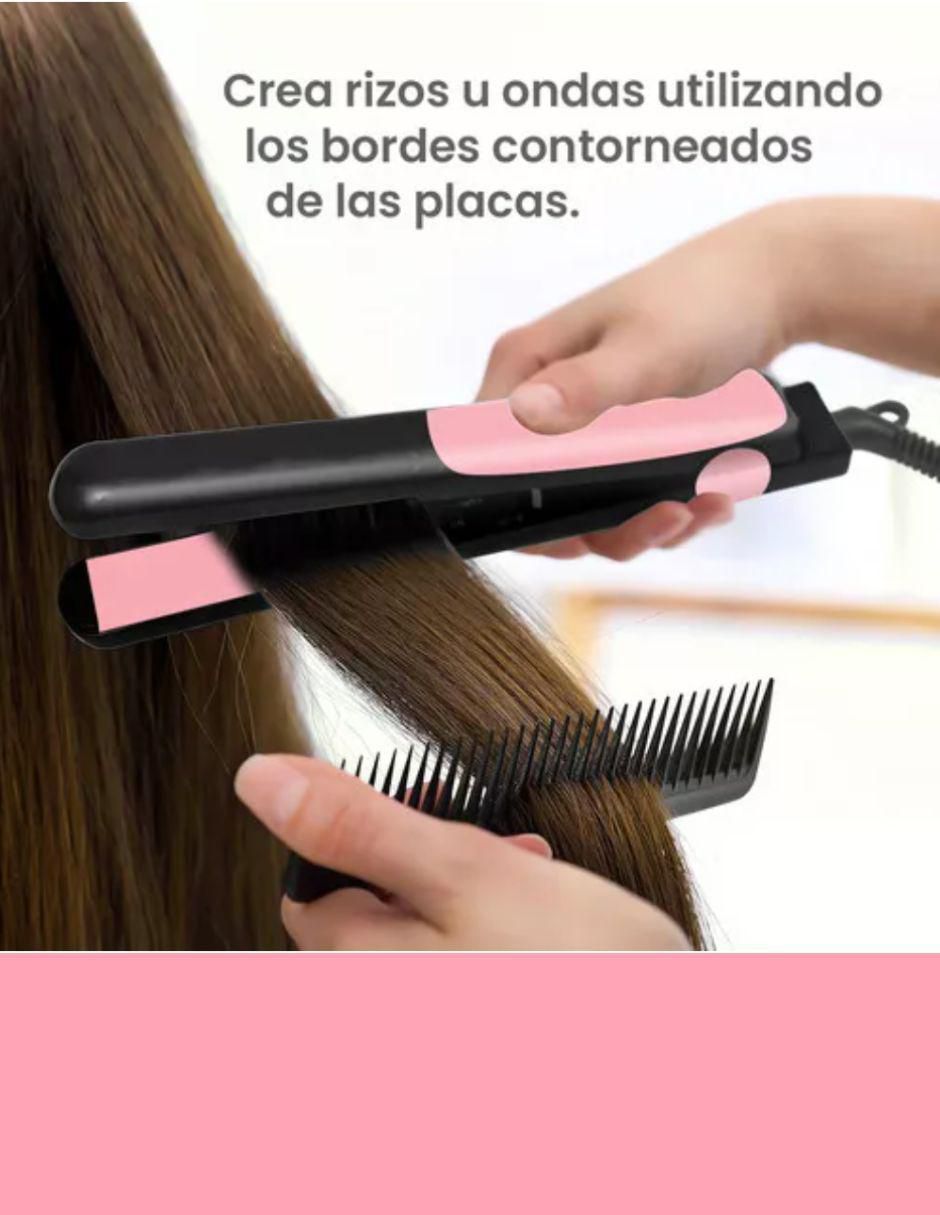 Alaciadora ginalli milano tourmaline mini tourmaline flat iron "placas de" cerámica - turmalina