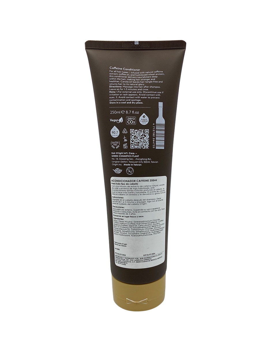 Acondicionador para cabello Fortificante Caffeine 2
