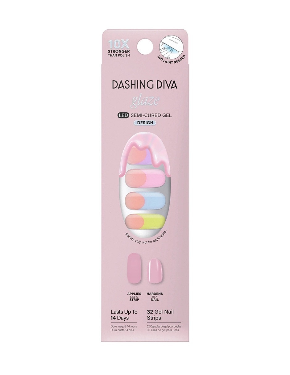 Kit stickers de gel para uñas Glaze Pastel Baby 2