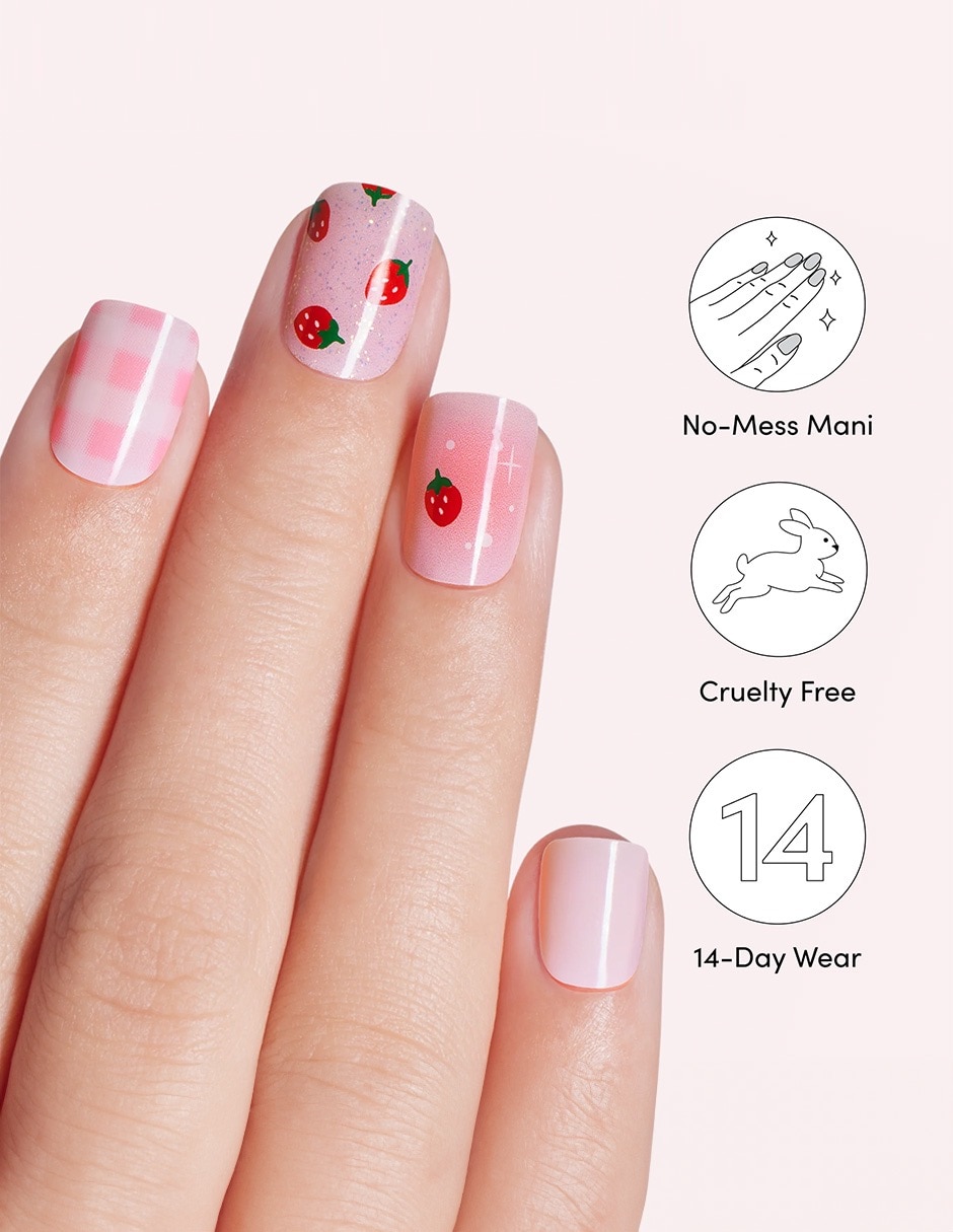 Kit stickers de gel para uñas Glaze Picnic 3