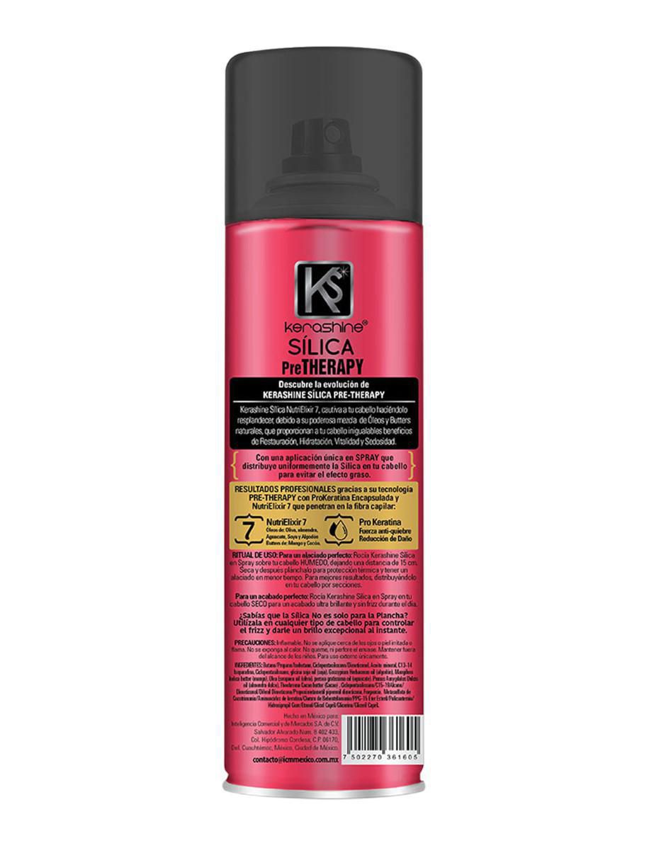 Set capilar Sílica Spray Nutrielixir Protección Térmica para todo tipo 3 piezas 3