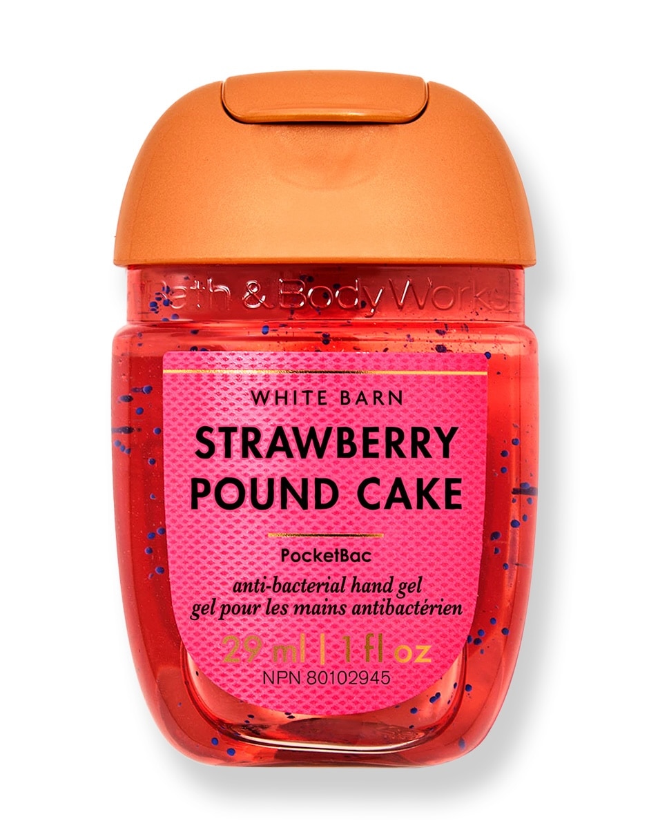 Antibacterial en gel Bath & Body Works Strawberry Pound Cake 29 ml