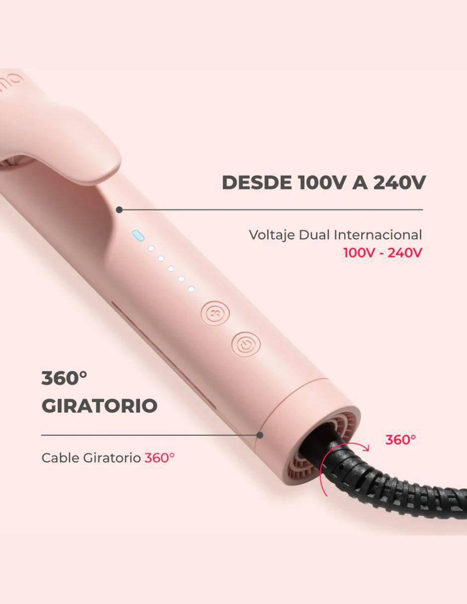 Rizadora Airflow Tym-1788 32 mm de cerámica - iones 4