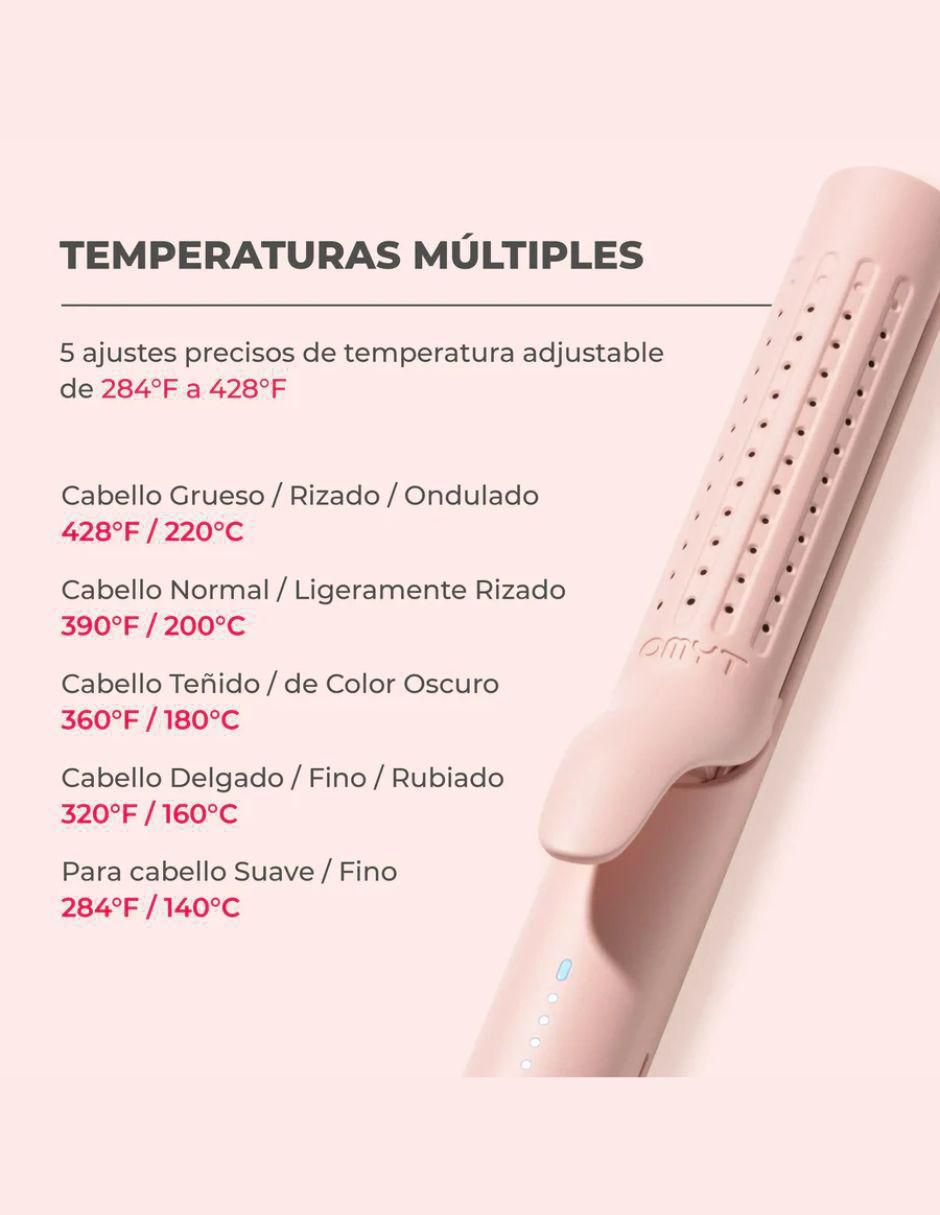 Rizadora Airflow Tym-1788 32 mm de cerámica - iones 5
