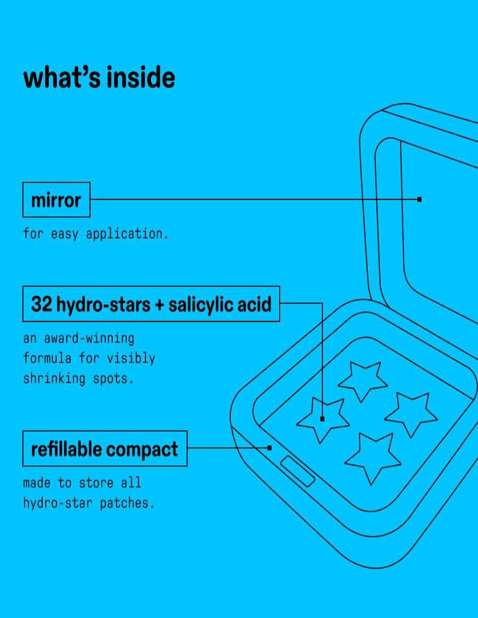 Parches para acné hydro-star World 4