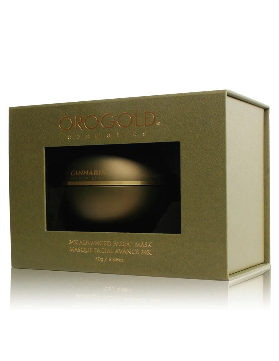 Mascarilla facial 24k Advanced Facial Mask para restaurar Cannabis 80 g 2