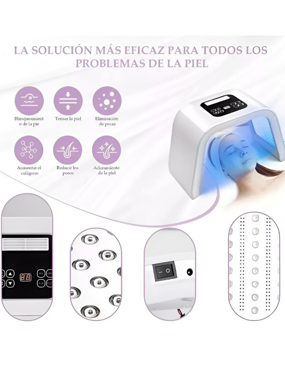 Máscara facial LED 2