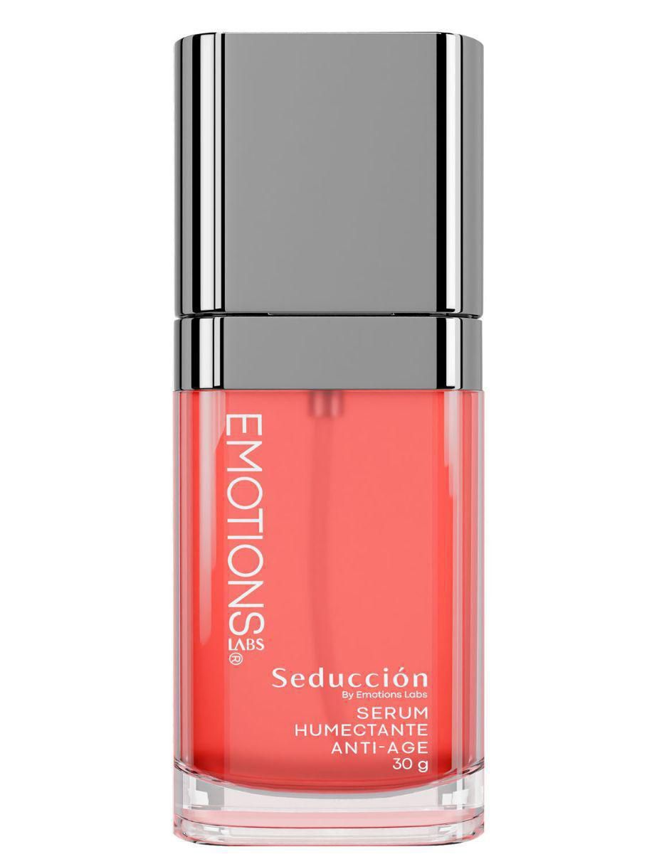 Sérum facial Seducción Hidratante Antiarrugas con Ácido Hialurónico, Niacinamida, Vitamina E y Extracto de Sauce Gatillo Seducción de piel normal y seca