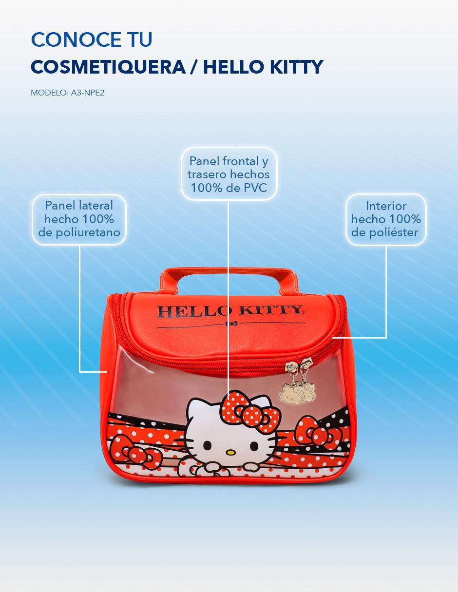 Neceser multiusos Hello Kitty unisex 3