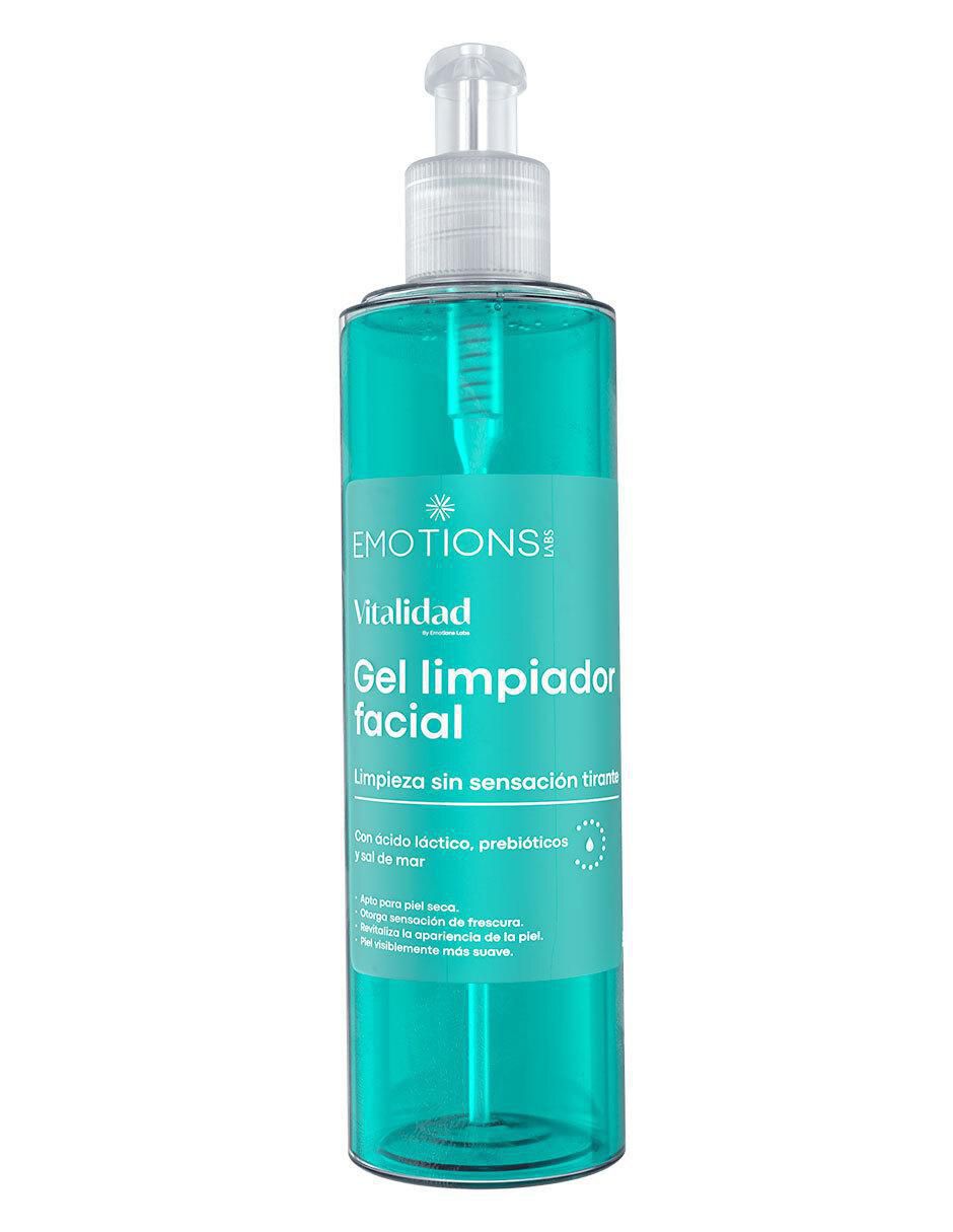 Gel limpiador facial para desmaquillar