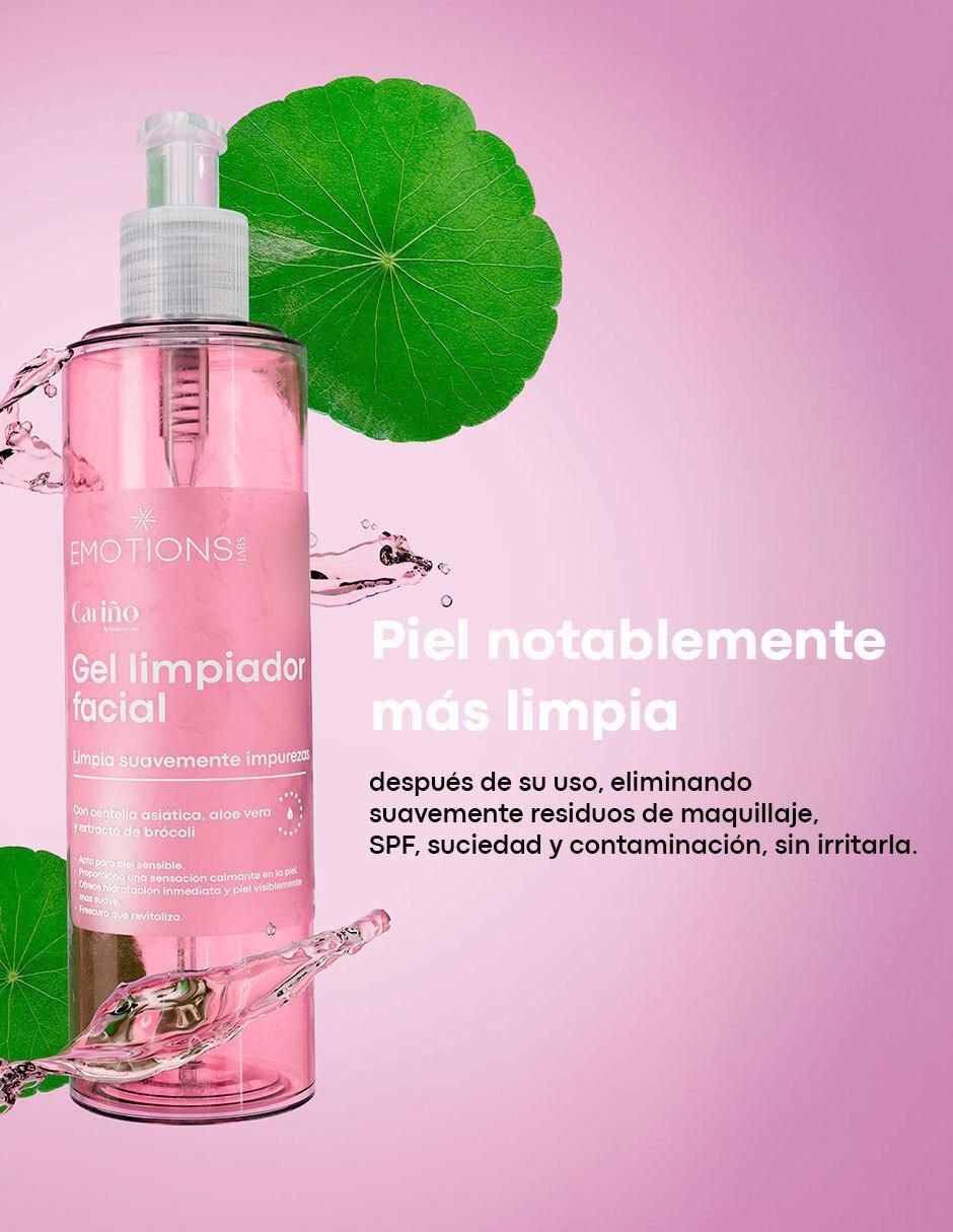 Limpiador facial gel cariño para desmaquillar 2
