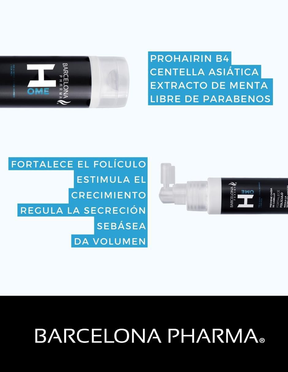 Set tratamiento capilar dúo prevención caída shampoo + loción anti caída con prohairin B4 2