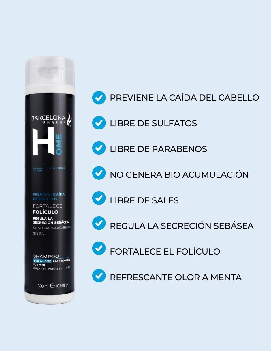 Set tratamiento capilar dúo prevención caída shampoo + loción anti caída con prohairin B4 6