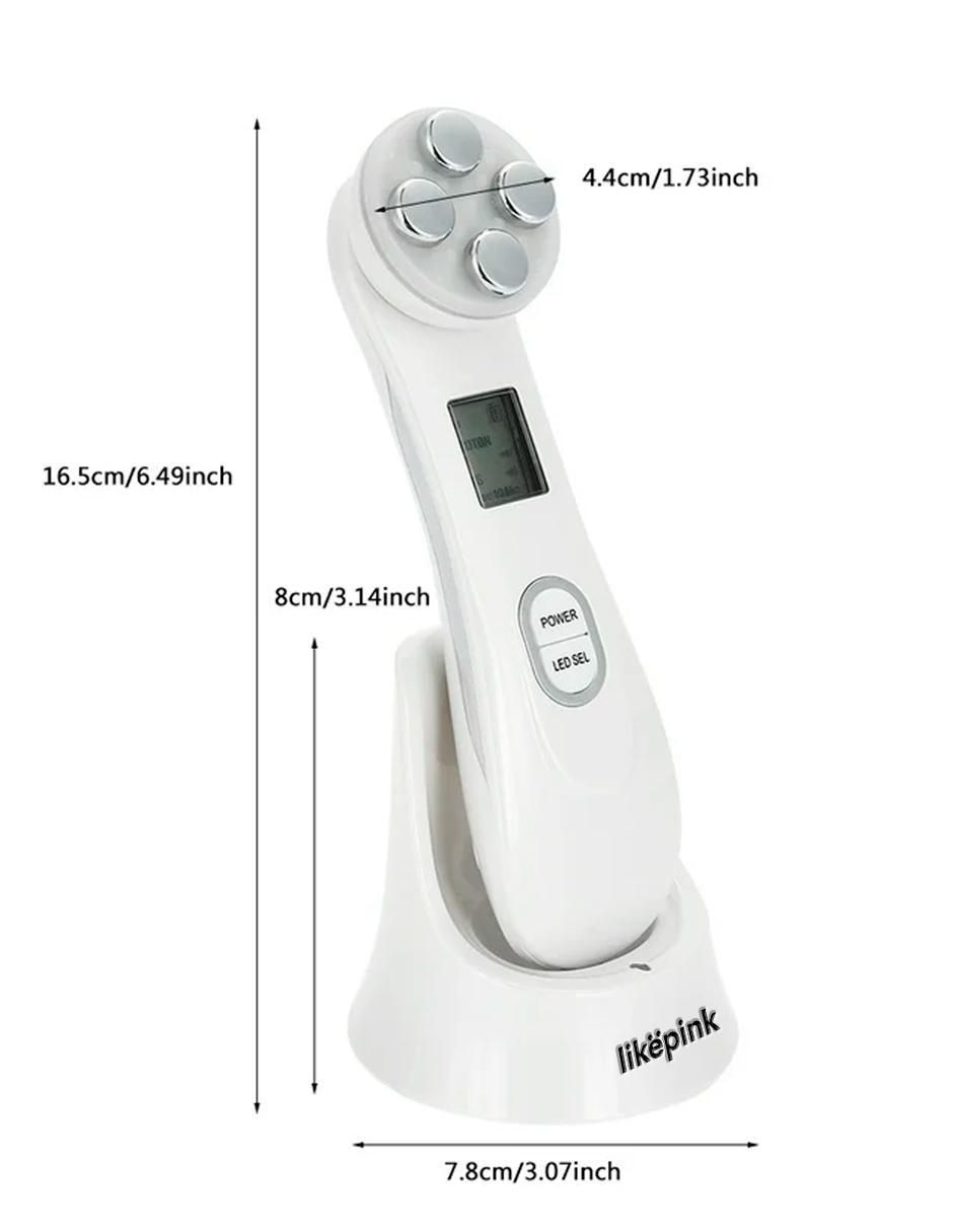 Dispositivo facial de fototerapia 7