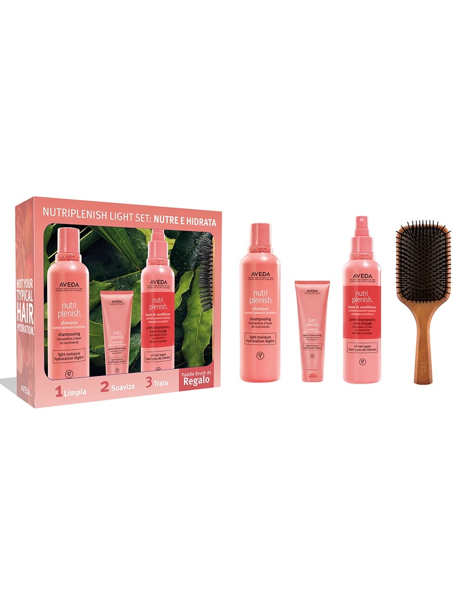 Kit tratamiento para cuero cabelludo Nutriplenish Ligth hidratante 3