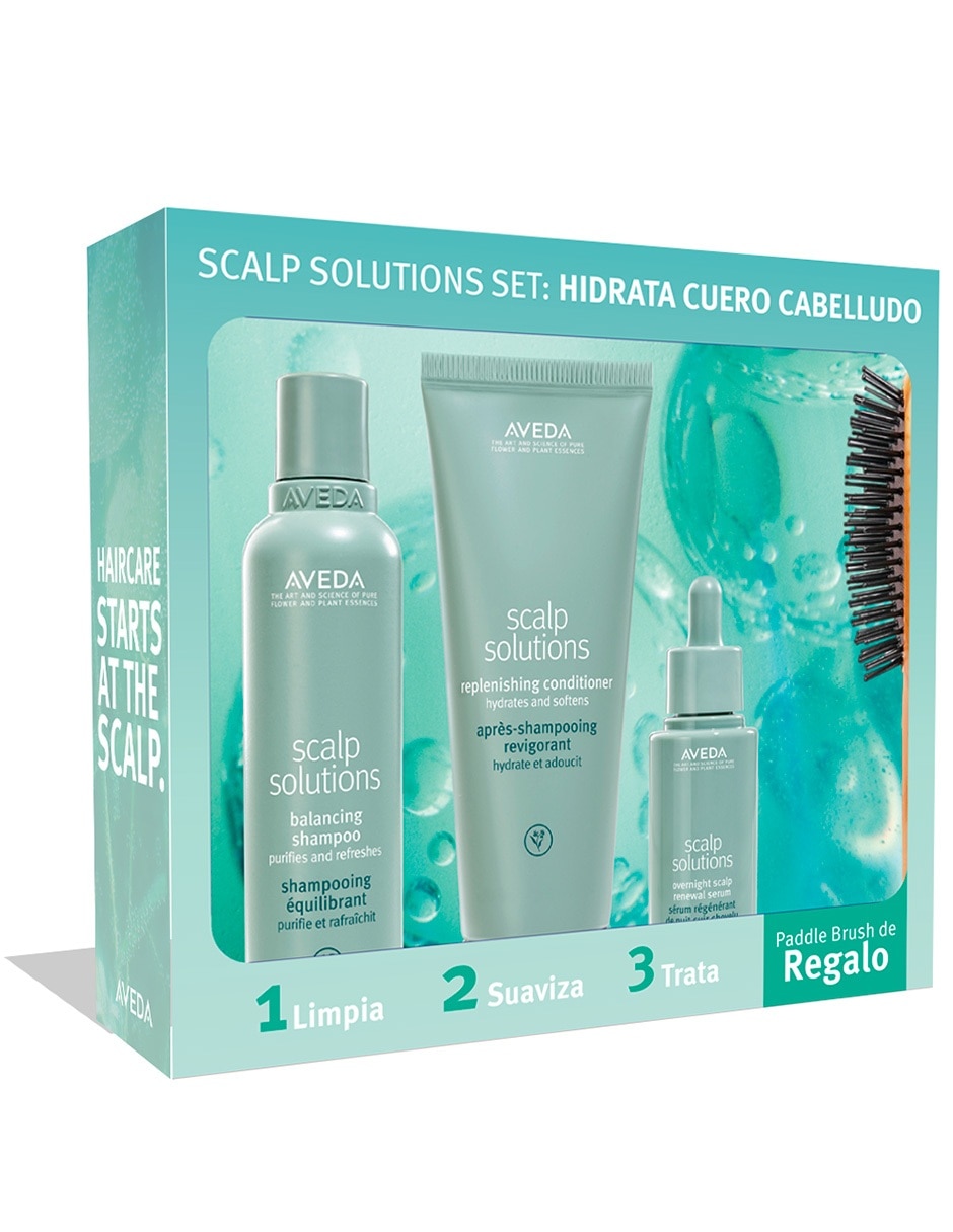 Kit tratamiento para cuero cabelludo Scalp Solutions hidratante 3