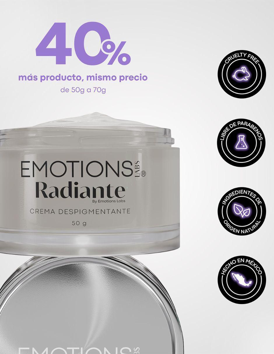 Crema facial recomendada para aclarar día Radiante para todo tipo piel 3
