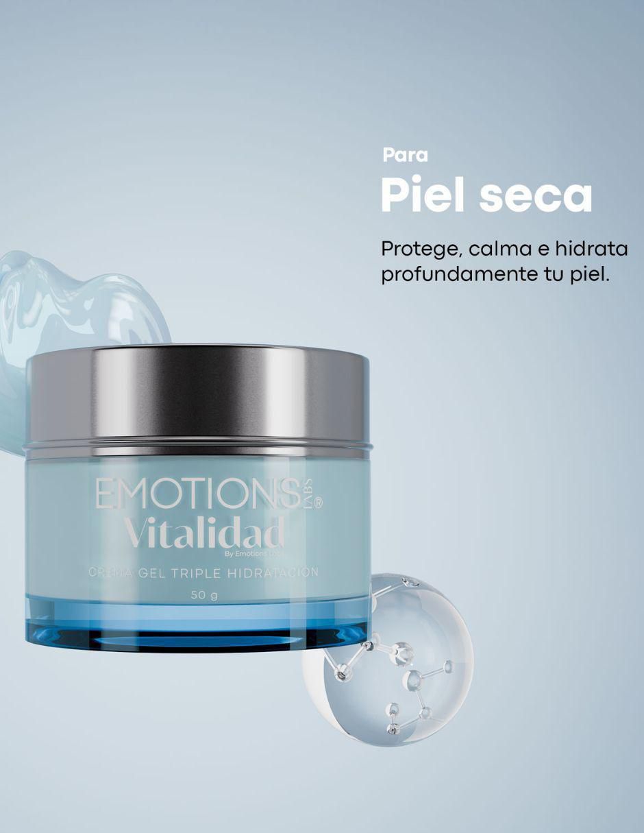 Crema facial recomendada para hidratar día y noche Vitalidad para piel normal y seca 4