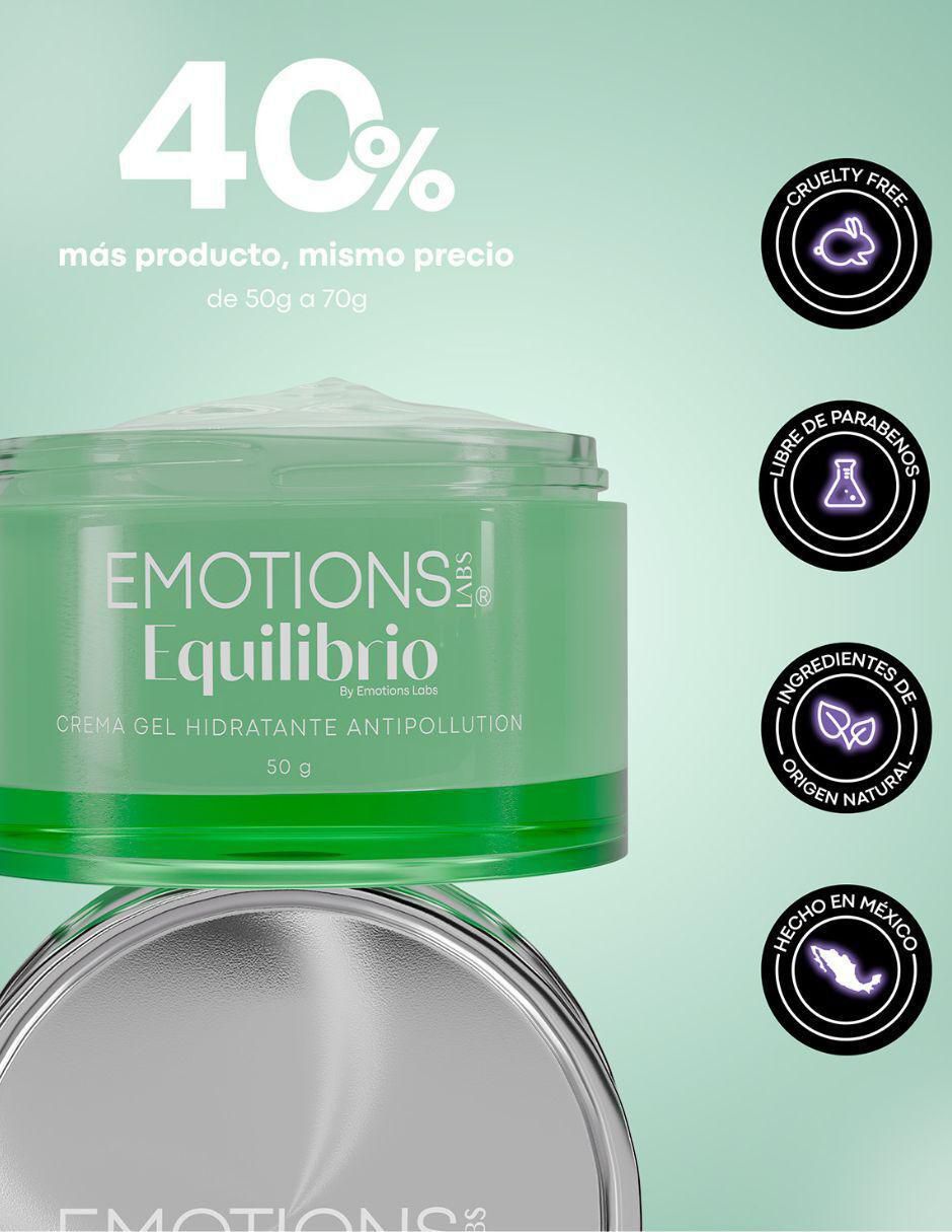 Crema facial recomendada para hidratar día y noche Equilibrio para piel mixta y grasa 2