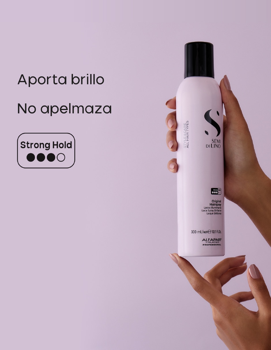 Spray para cabello todo tipo Original Hairspray con fijación fuerte Style&Care 300 ml 4